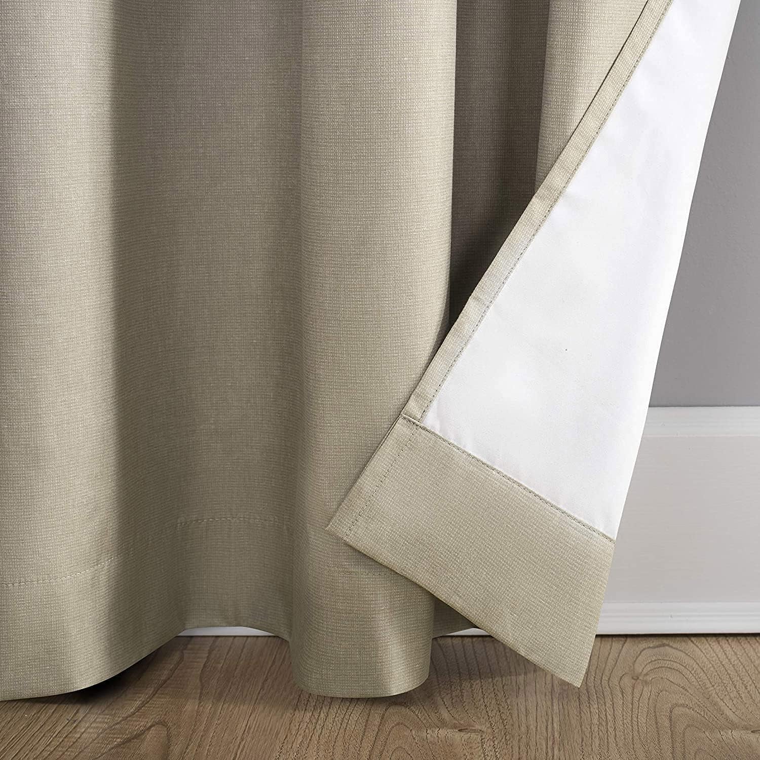 Hello Gorgeous Print Curtains Eyelash Windows Curtains Blackout Curtains Room Darkening Thermal Insulated Drapes for Living Room Bedroom Decor, 42"X 84", 2 Panels