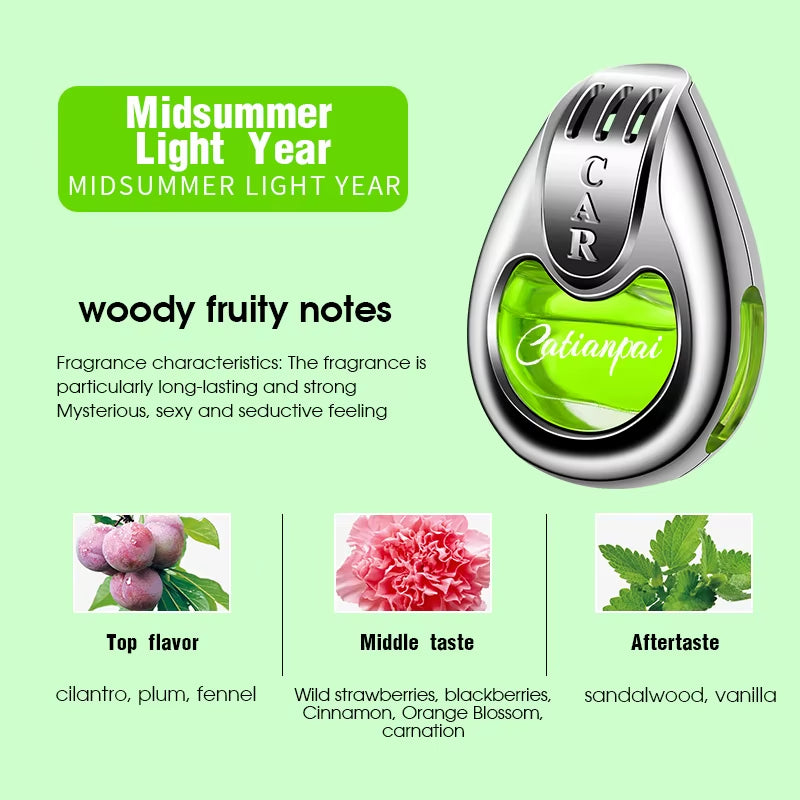 Car Air Freshener Fragrance Car Interior Air Vent Creative Diffuser Lasting Pendant Aromatherapy for Auto Smell Perfume Scent