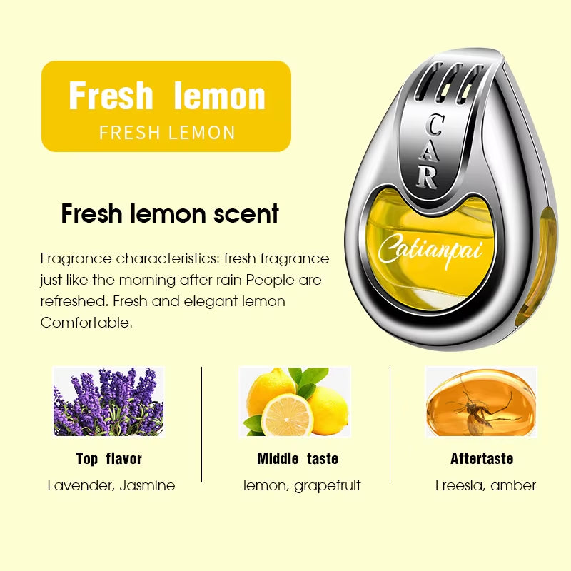 Car Air Freshener Fragrance Car Interior Air Vent Creative Diffuser Lasting Pendant Aromatherapy for Auto Smell Perfume Scent